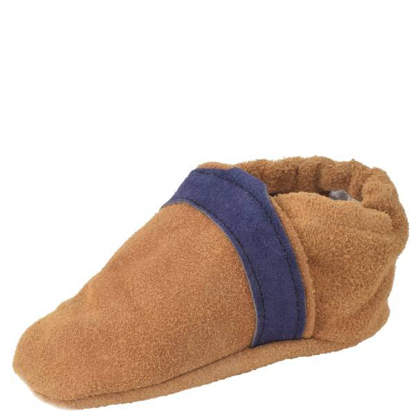 Sonia Originelli Kleinkinder Baby Wildlederhausschuh "Streifen" Echt Leder