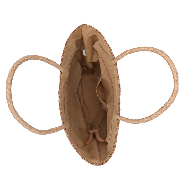 Sonia Originelli Korbtasche "Hello Summer" Stickerei Quastenverzierung Shopper Sommer