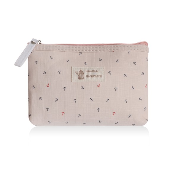 Sonia Originelli Kosmetiktaschen Set Maritim Anker Clutch Täschchen Schminkbeutel