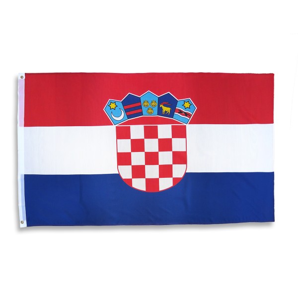Sonia Originelli Kroatien Croatia Fahne Flagge 90 x 150 cm Fanartikel Hissfahne WM EM