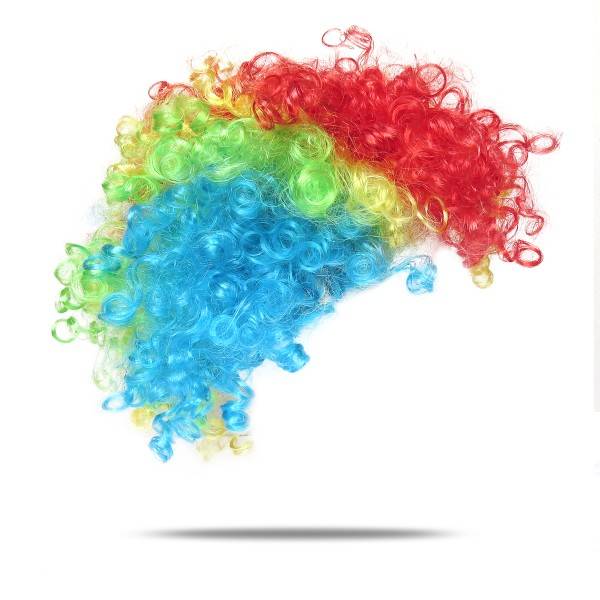 Sonia Originelli Kunsthaar Perücke Lockenkopf Clown Karneval Fasching Wig