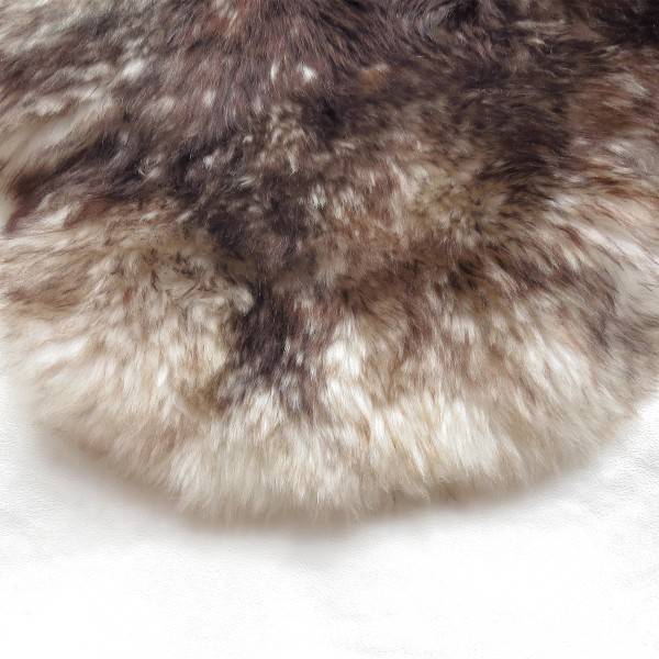 Sonia Originelli Lammfell Deko Teppich Natur Echtfell Schaf Gecheckt Geflammt