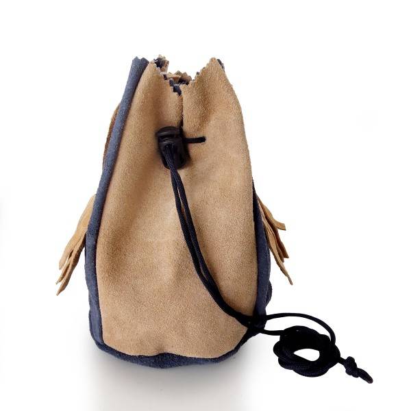 Sonia Originelli Ledersäckchen Tabakbeutel Lederbeutel Groß Large