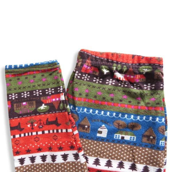 Sonia Originelli Leggins Gemustert Bunte Motive Onesize Damen