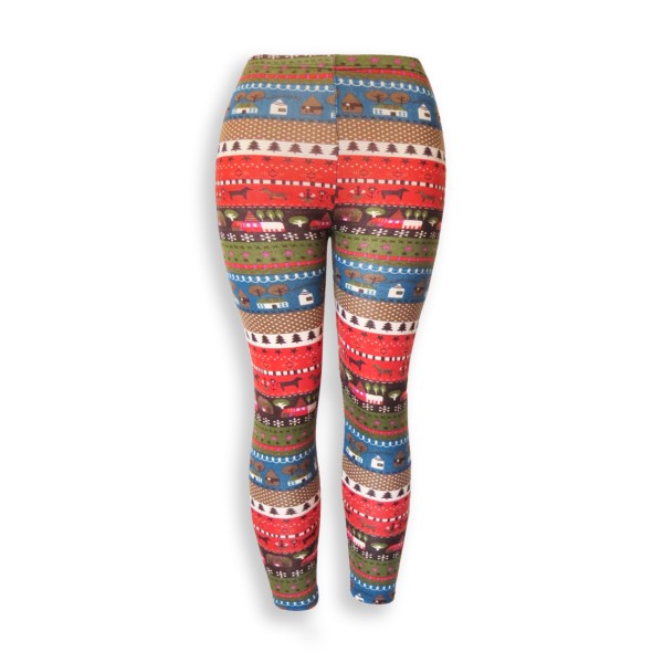 Sonia Originelli Leggins gemustert bunte Motive onesize Damen