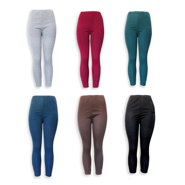 Sonia Originelli Leggins Unifarben Polyester Onsize Damen