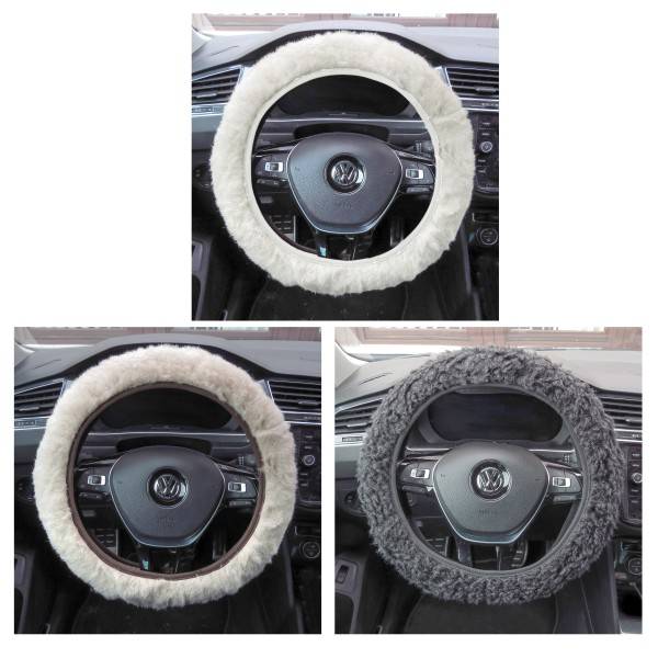 Sonia Originelli Lenkradbezug Schurwolle Auto Winter