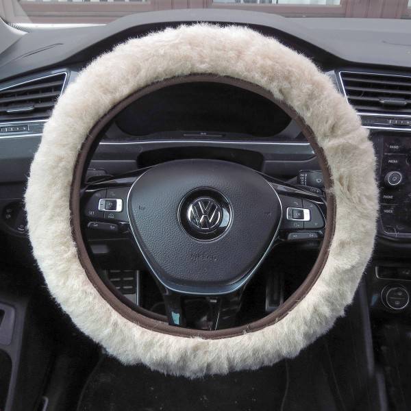Sonia Originelli Lenkradbezug Schurwolle Auto Winter