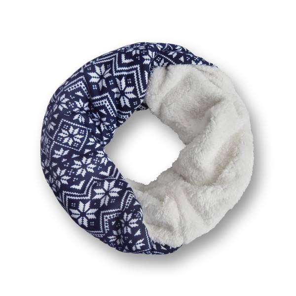 Sonia Originelli Loop "Flower" Schal Kuschelfell Polyester Winter Sonia Originelli Loop "Flower" Schal Kuschelfell Polyester Winter