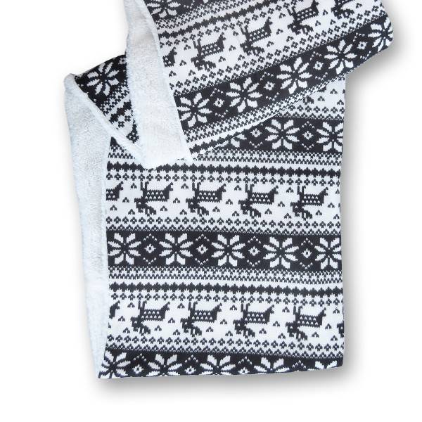 Sonia Originelli Loop "Norweger" Schal Kuschelfell Polyester Winter