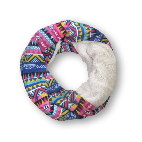 Sonia Originelli Loop "Retro" Schal Kuschelfell Polyester Winter Sonia Originelli Loop "Retro" Schal Kuschelfell Polyester Winter