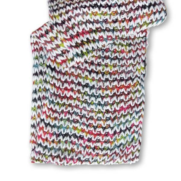 Sonia Originelli Loop Schal Regenbogen Strick Kuschelig Weich