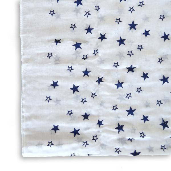 Sonia Originelli Loop Schal "Sterne" Reliefdruck Stars Sommer