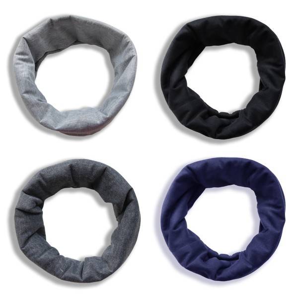 Sonia Originelli Loop Schal "Uni" Funktionsschal Sommer Mundschutz Atemschutz