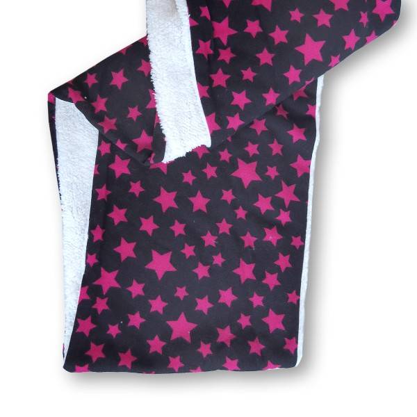 Sonia Originelli Loop "Stern" Schal Kuschelfell Polyester Winter