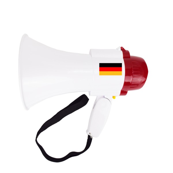 Sonia Originelli Megaphone "Groß" Fan WM Fußball Länder Sound Tröte Lärm Anfeuern