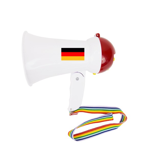 Sonia Originelli Megaphone "Klein" Fan WM Fußball Länder Sound Tröte Lärm Anfeuern