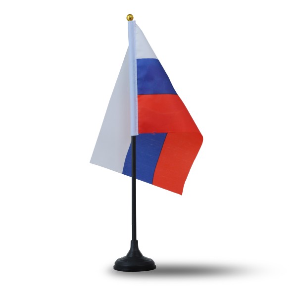 Sonia Originelli Mini Handfahnen Mit Tischständer Fuß 10 Stück Set "Slowakei" Slowakia EM WM Flaggen Fanartikel