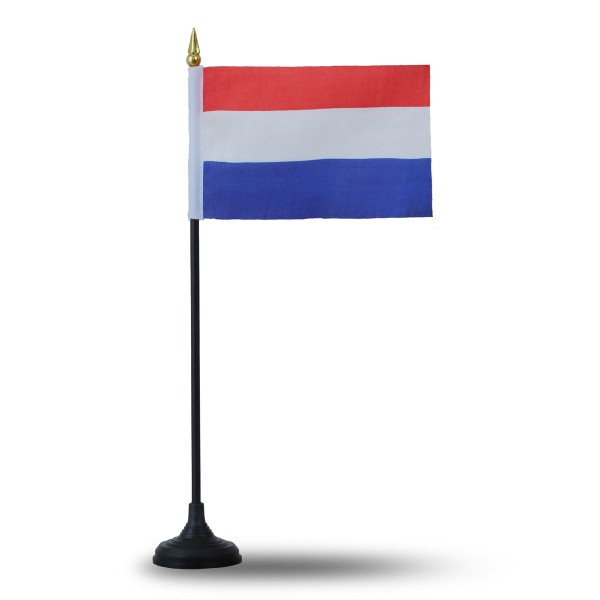 Sonia Originelli Mini Handfahnen Mit Tischständer Fuß 10 Stück Set "Niederlande" Holland Netherlands EM WM Flaggen Fa