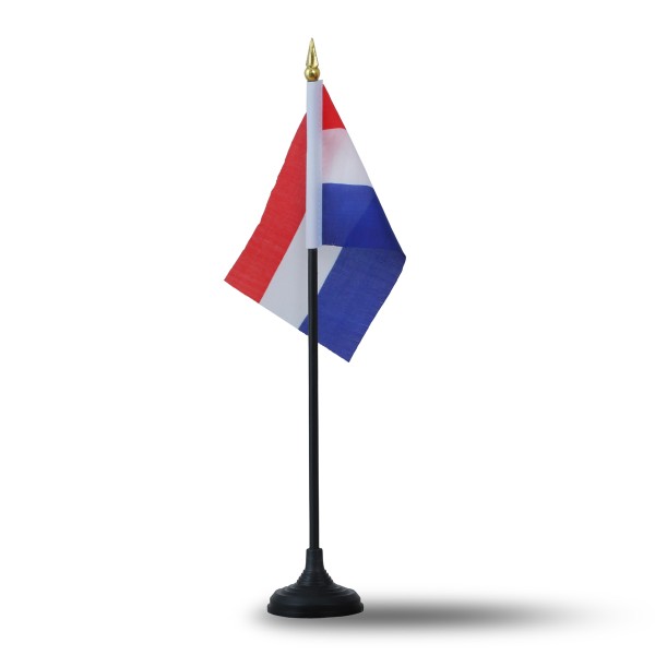 Sonia Originelli Mini Handfahnen Mit Tischständer Fuß 10 Stück Set "Niederlande" Holland Netherlands EM WM Flaggen Fa