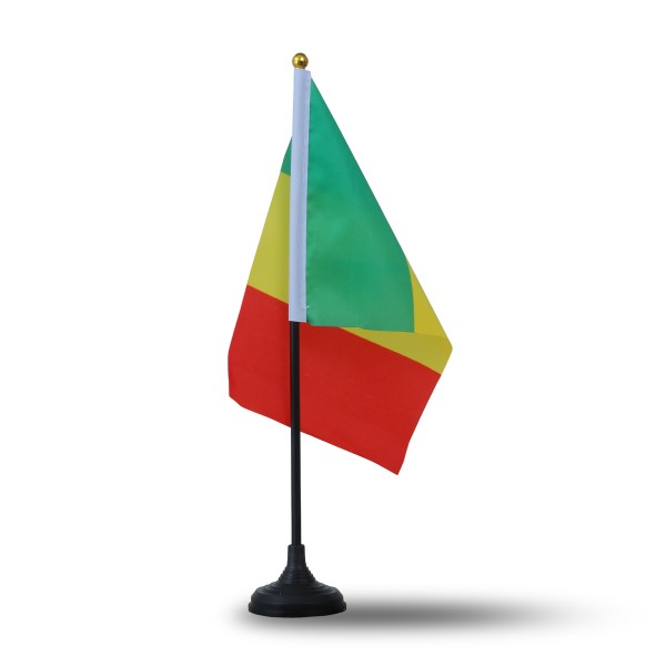 Sonia Originelli Mini Handfahnen Mit Tischständer Fuß 10 Stück Set "Senegal" EM WM Flaggen Fanartikel