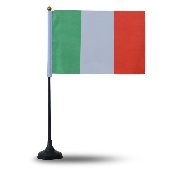 Sonia Originelli Mini Handfahnen Mit Tischständer Fuß 10 Stück Set "Italien" Italy Italia EM WM Flaggen Fanartikel