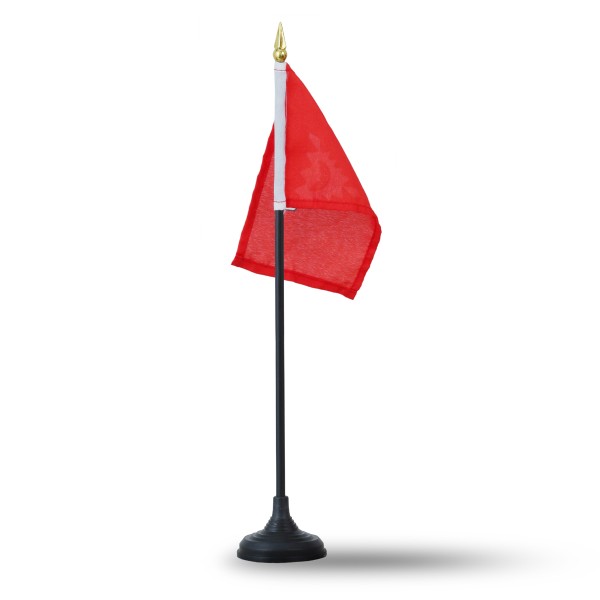 Sonia Originelli Mini Handfahnen Mit Tischständer Fuß 10 Stück Set "Kiel" EM WM Flaggen Fanartikel