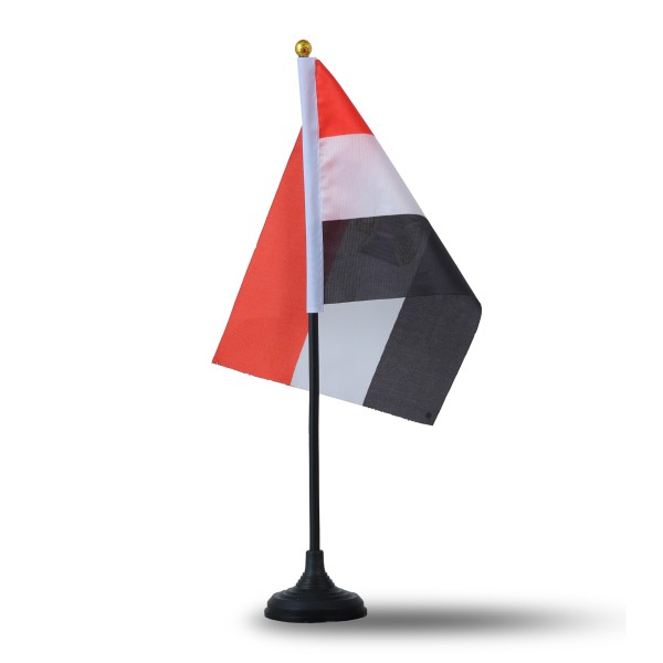 Sonia Originelli Mini Handfahnen Mit Tischständer Fuß 10 Stück Set "Ägypten" Egypt EM WM Flaggen Fanartikel