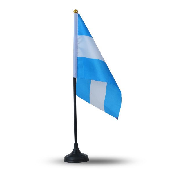 Sonia Originelli Mini Handfahnen Mit Tischständer Fuß 10 Stück Set "Argentinien" Argentina EM WM Flaggen Fanartikel