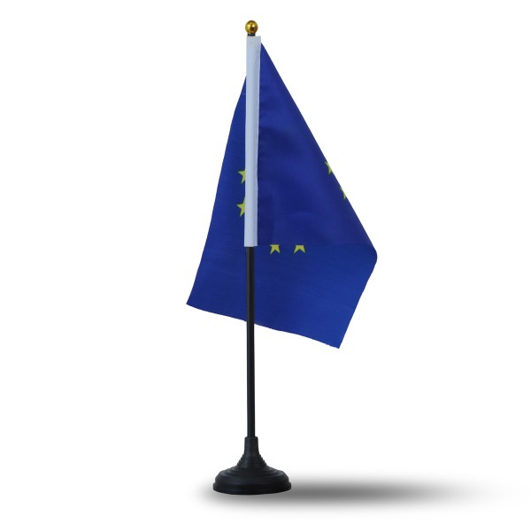 Sonia Originelli Mini Handfahnen Mit Tischständer Fuß 10 Stück Set "Europa" Europe EM WM Flaggen Fanartikel