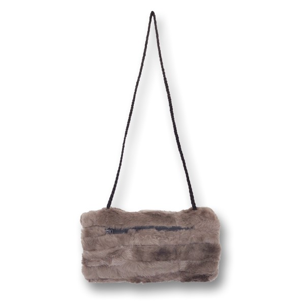 Sonia Originelli Muff Schaffell Handwärmer Portemonnaie kuschelig warm