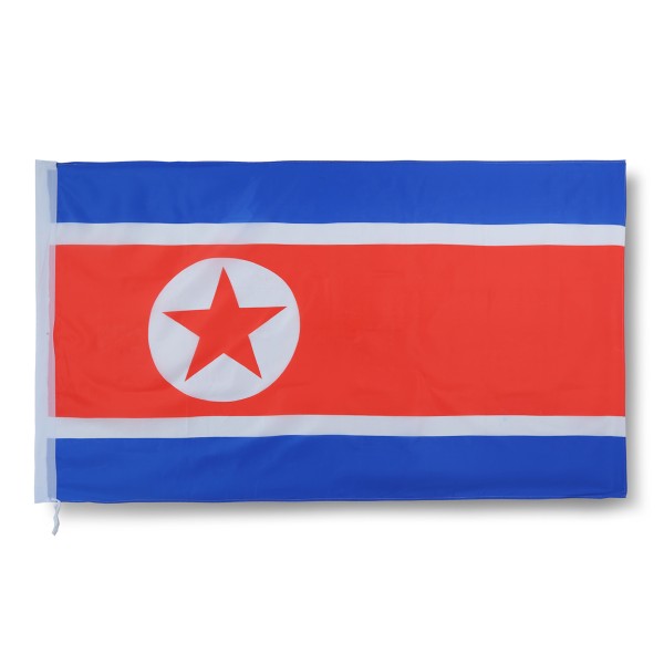 Sonia Originelli Nord Korea North Korea Fahne Flagge 90 x 150 cm Fanartikel Hissfahne WM EM