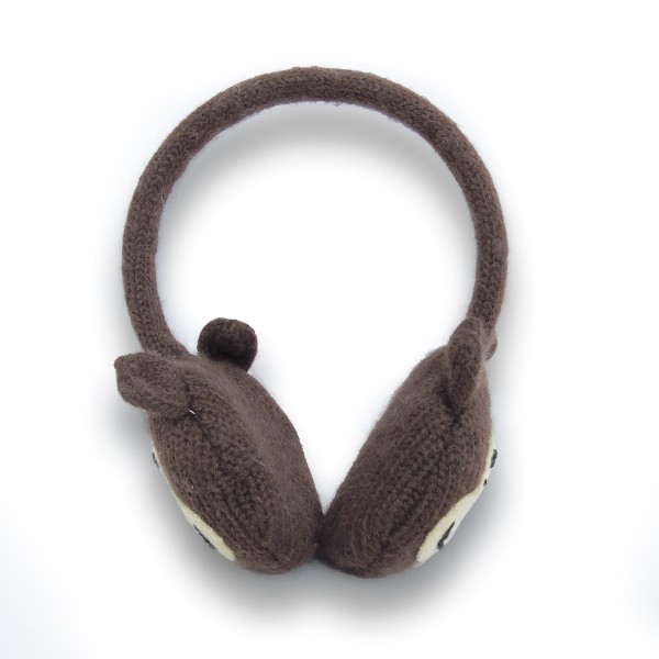 Sonia Originelli Ohrenwärmer Kinder Ohrenschützer Tiermotiv Eule Frosch Affe Katze