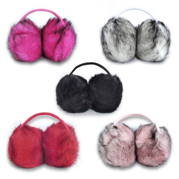 Sonia Originelli Ohrenwärmer Ohrenschützer Kuschelfell Nackenhalter