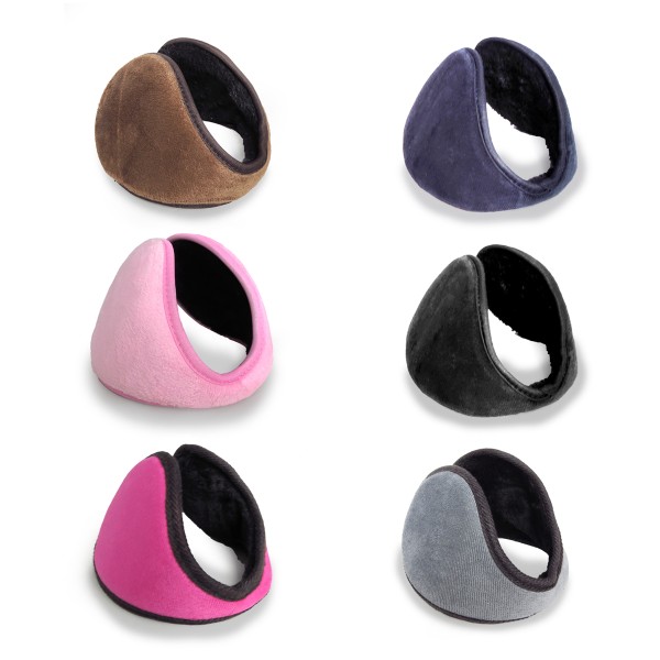 Sonia Originelli Ohrenwärmer "Uni" Gefüttert Teddyfell Ohrenschützer Nackenhalter Unisex