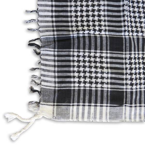 Sonia Originelli Pali Tuch Kariert Fransen Halstuch Baumwolle