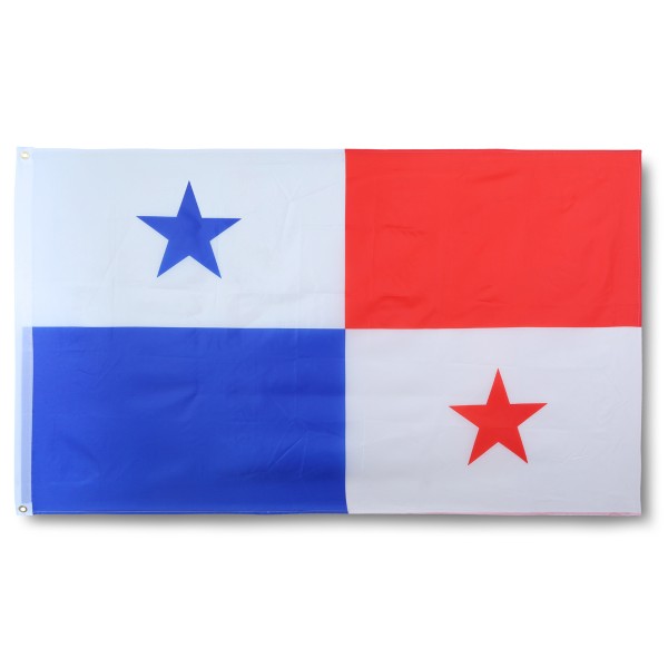 Sonia Originelli Panama Fahne Flagge 90 X 150 Cm Fanartikel Hissfahne Ösen WM EM