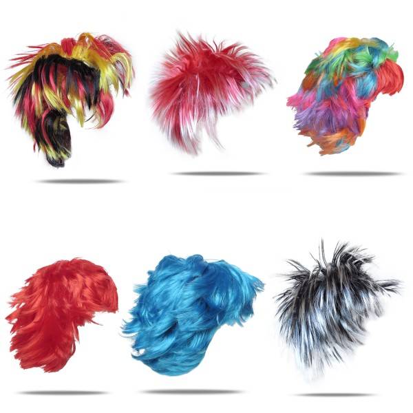 Sonia Originelli Perücke Kurzhaar Wuschel Fasching Karneval