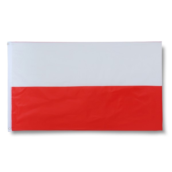 Sonia Originelli Polen Poland Polska Fahne Flagge 90 x 150 cm Fanartikel Hissfahne Ösen WM EM