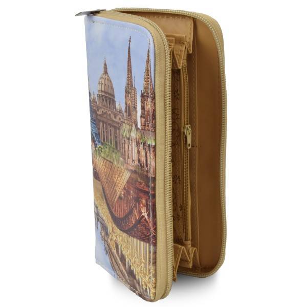 Sonia Originelli Portemonnaie Collage Damen Geldbörse Städte Motiv