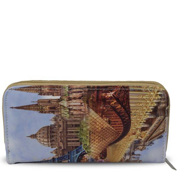 Sonia Originelli Portemonnaie Collage Damen Geldbörse Städte Motiv