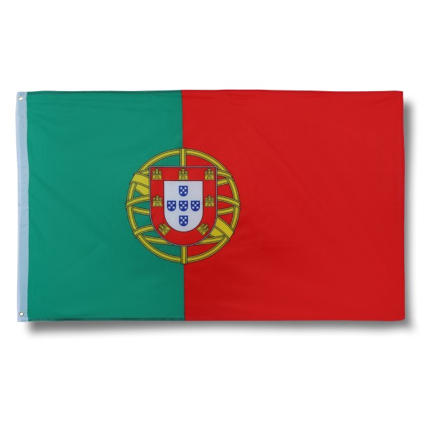 Sonia Originelli Portugal Fahne Flagge 90 x 150 cm Fanartikel Hissfahne Ösen WM EM