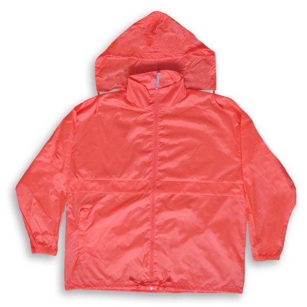 Sonia Originelli Regenjacke Unisex "coralle" In Bauchtasche Reißverschluss Kapuze