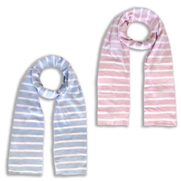 Sonia Originelli Schal Langschal Streifen Maritim Baumwolle