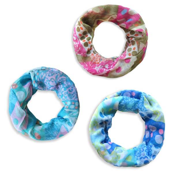 Sonia Originelli Schal Loop "Abstrakte Kunst" Rundschal Sommer