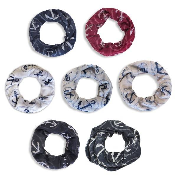 Sonia Originelli Schal Loop "Anker Im Seil" Rundschal Sommer