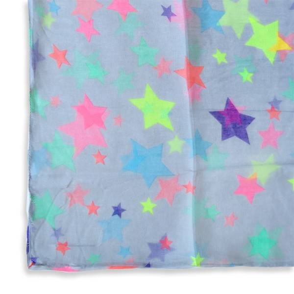 Sonia Originelli Schal Loop "Bunte Sterne" Rundschal Sommer