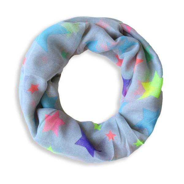 Sonia Originelli Schal Loop "Bunte Sterne" Rundschal Sommer