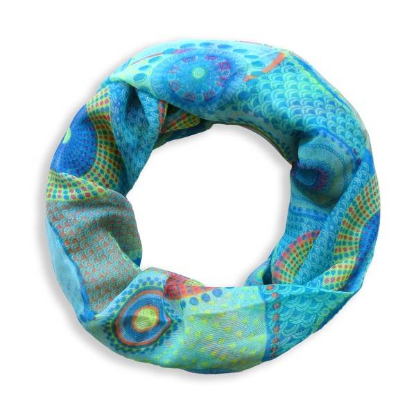 Sonia Originelli Schal Loop "Love" Glitzer Rundschal Sommer