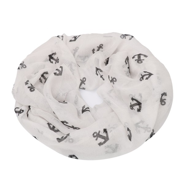 Sonia Originelli Schal Loop "Mini-Anker" Rundschal Maritim Sommer